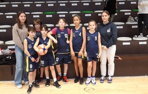 Victoire des U11 filles à l'Aurore de Vitré