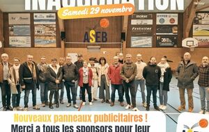 Inauguration des panneaux publicitaires