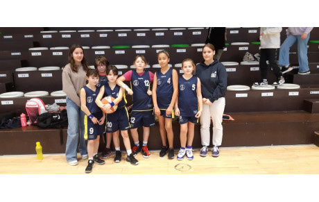 Victoire des U11 filles à l'Aurore de Vitré