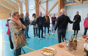 Inauguration des panneaux publicitaires